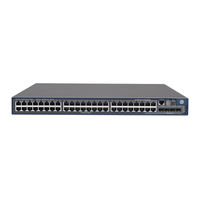 HP A5500 EI Switch Series Command Reference Manual