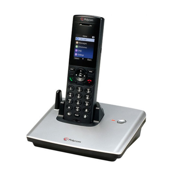 Polycom VVX D60 Series Quick Reference Manual