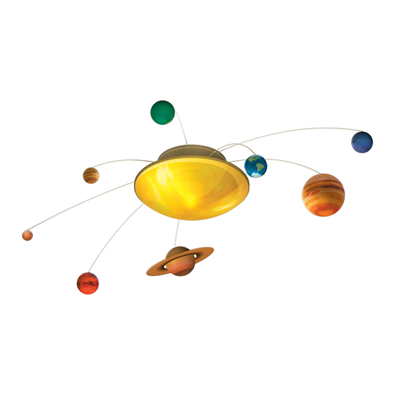 Uncle Milton's Toys Solar System In My Room Manual