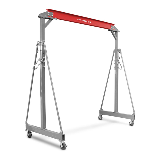 Vynckier MW TOOLS PTLK1 Manuals