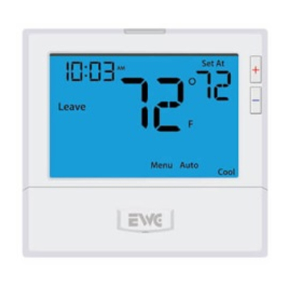EWC Controls EWT-855i Installation Manual