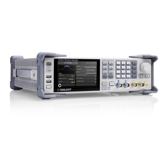 SIGLENT TECHNOLOGIES SDG7000A Series User Manual