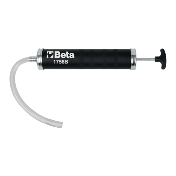 Beta 1756B Operation Manual And Instructions