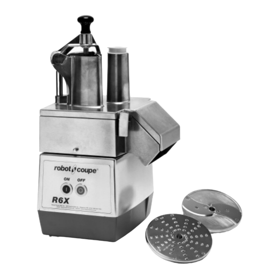 Robot Coupe R6X Specifications