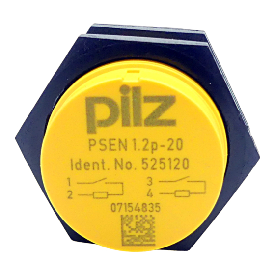 Pilz PSEN 1.2p-20 Operating Manual