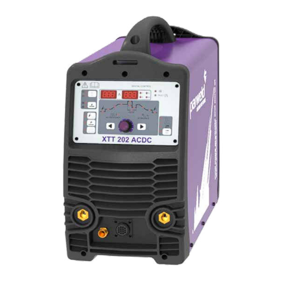 Parweld XTT 202P Operator's Manual
