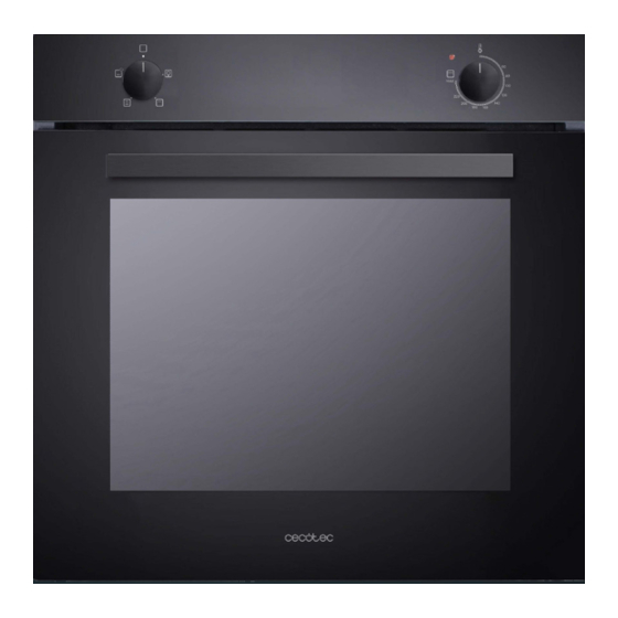 cecotec HORNO BOLERO HEXA C126000 INOX A Instruction Manual