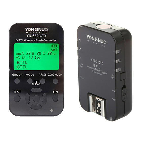 Yongnuo E-TTL User Manual