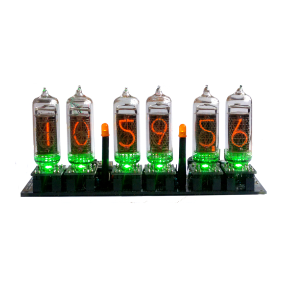 Nixie Clock IN-14 All-In-One Construction Manual