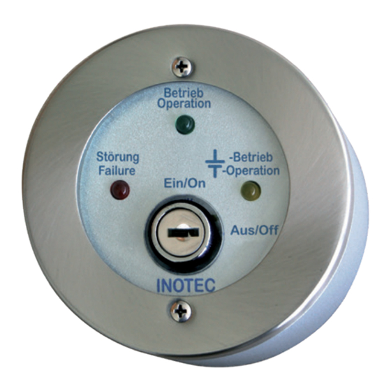 InoTec MTB AP IP 54 Installation Instruction