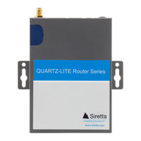 SIRETTA QUARTZ-LITE LTE (EU) Hardware Reference Manual