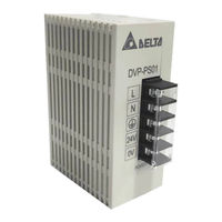Delta DVPPS02 Instruction Sheet