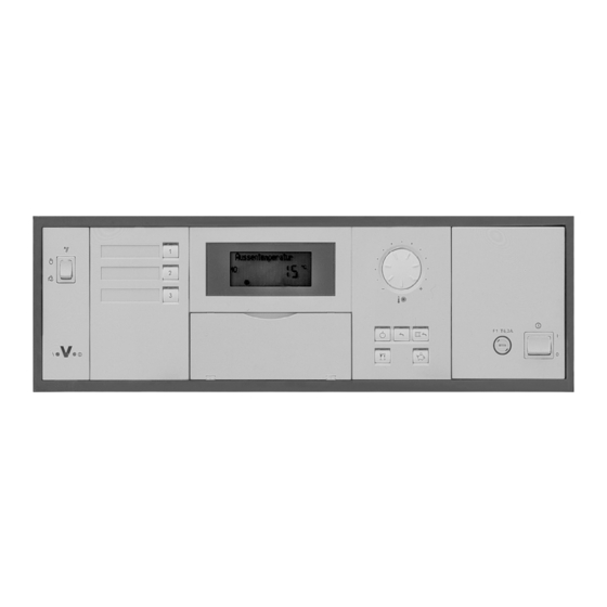 Viessmann Vitotronic 100, HC1 Operating Instructions And User's Information Manual
