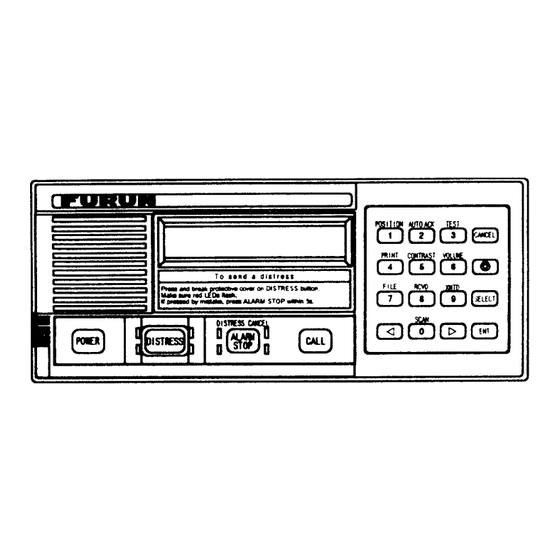 Furuno DSC-6 Operator's Manual