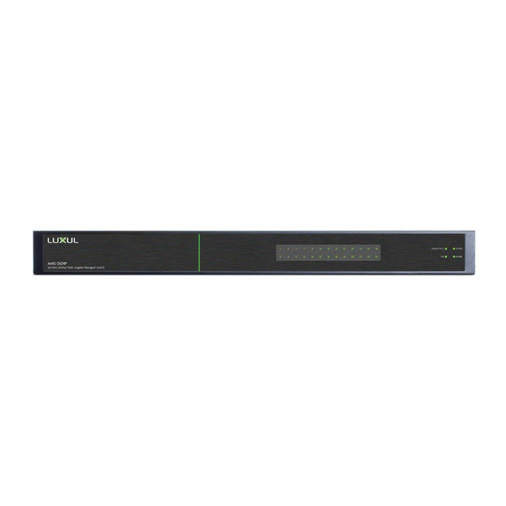 Luxul AMS-2624P-E Quick Install Manual