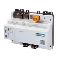 Siemens CXG3.X200 Manual