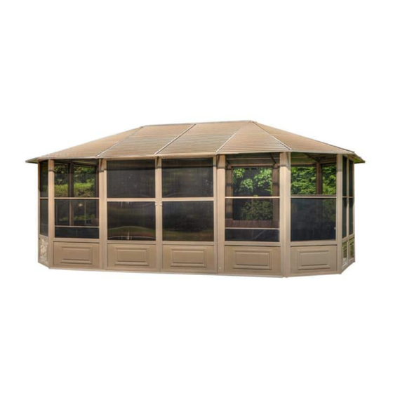 Gazebo penguin FLORENCE 41218MR-GP-12 Instruction Manual