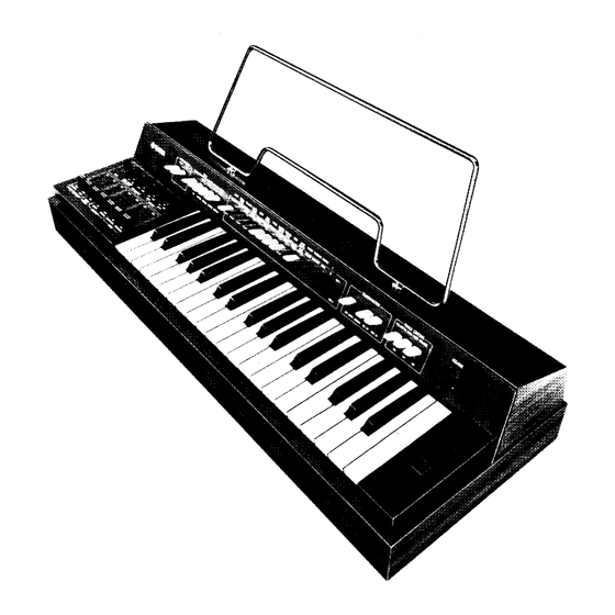Yamaha SY-1 User Manual