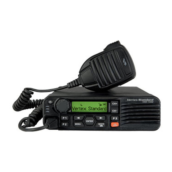 Vertex Standard VXD-7200 Operating Manual