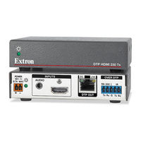 Extron Electronics DTP HDMI 230 Setup Manual