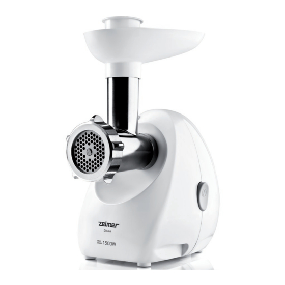 Zelmer 887 User Manual