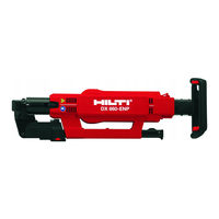 Hilti DX 860-ENP Operating Instructions Manual
