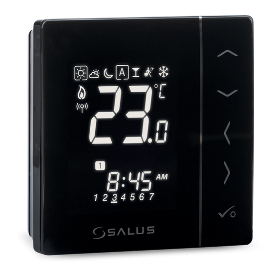 Salus VS20WRF Installer's/User's Manual