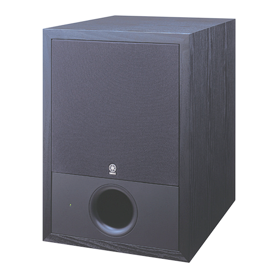 Yamaha SW10 STUDIO Service Manual