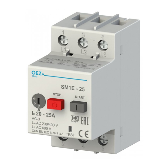 OEZ SM1E Instructions For Use Manual
