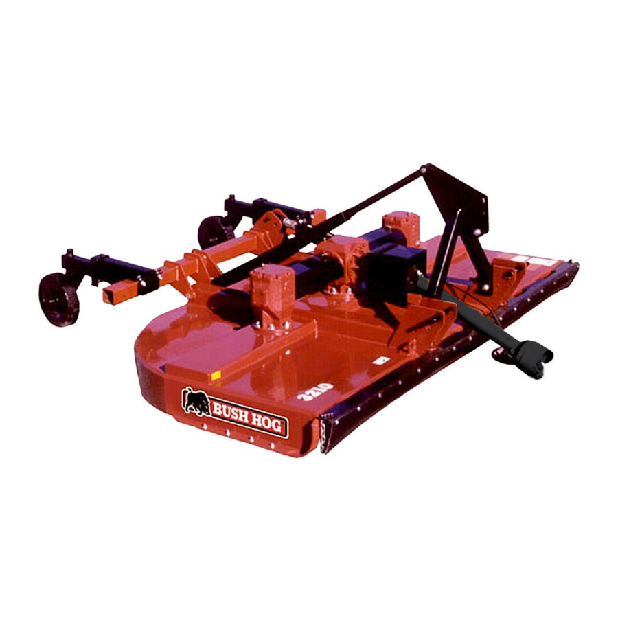 BUSH HOG 3210 SPECIFICATION SHEET Pdf Download ManualsLib