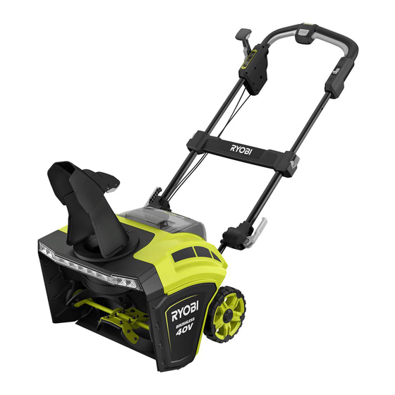 Ryobi RY40806 Operator's Manual