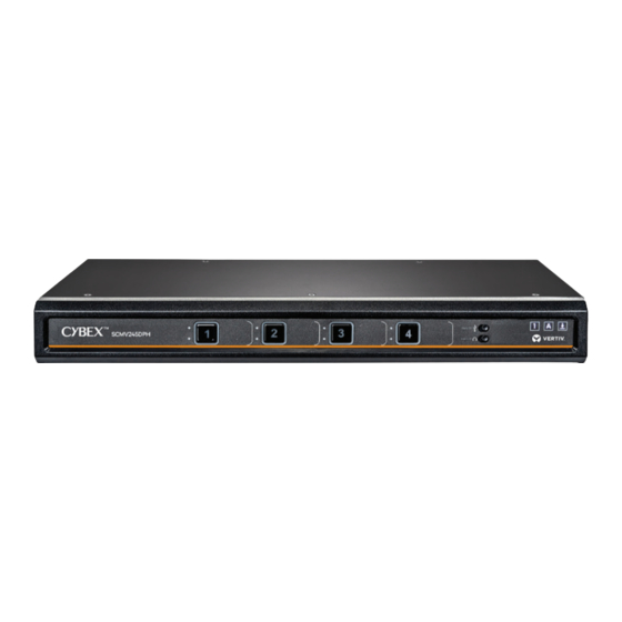 Vertiv CYBEX SC Series Quick Installation Manual