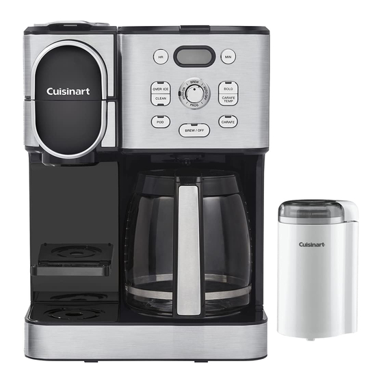 Cuisinart Coffee Center SS-16 Series Instruction Booklet