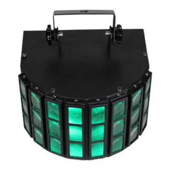 Beamz LED 24 Butterfly 3 x 3W RGB Instruction Manual