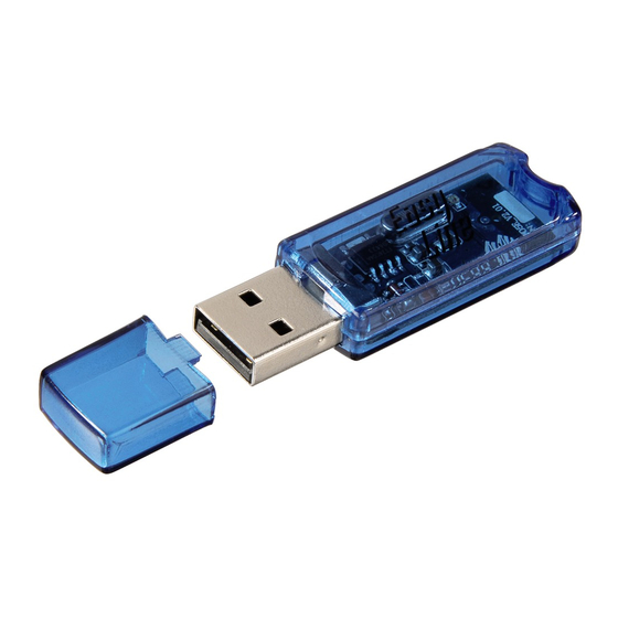 Hama Bluetooth USB Adapter Operating	 Instruction