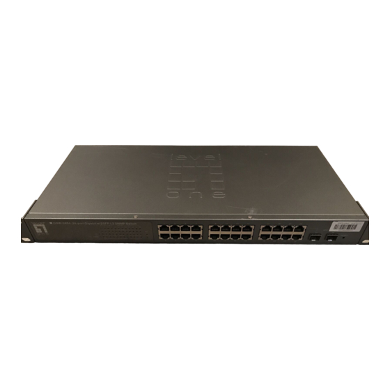 LevelOne GSW-2494 User Manual