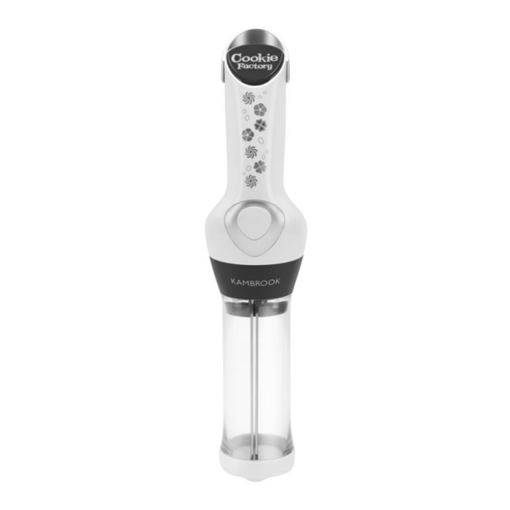 Kambrook COOKIE FACTORY KCP100 User Manual