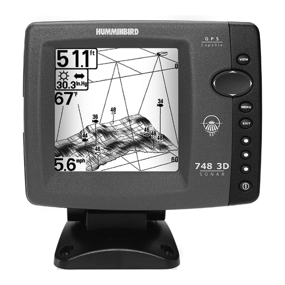 Humminbird 748 3D Operation Manual