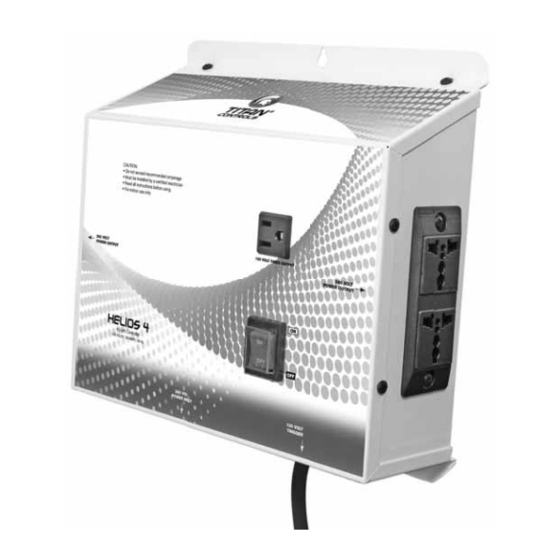 Titan Controls Helios 4 Easy Manual