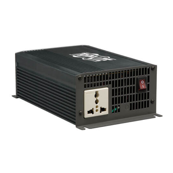 Tripp Lite PowerVerter PVX700 Owner's Manual