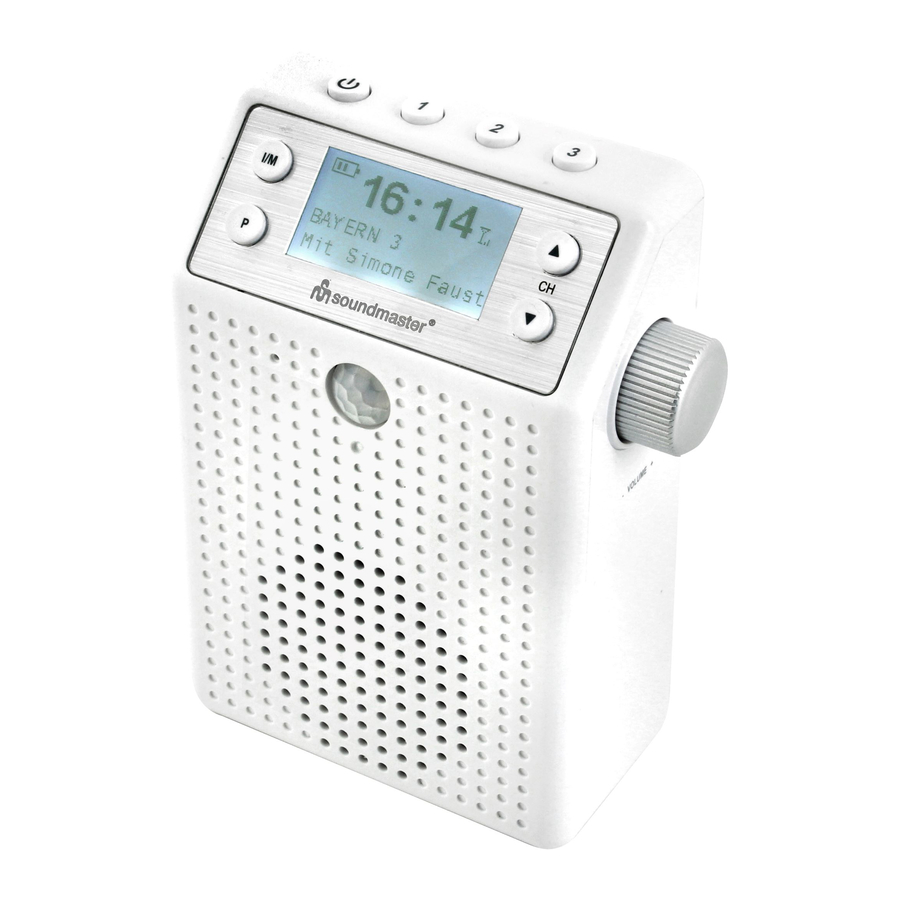 SOUNDMASTER DAB60 Manual