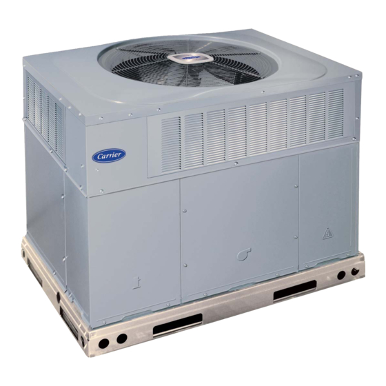 Carrier Performance 50VR-C Installation Instructions Manual