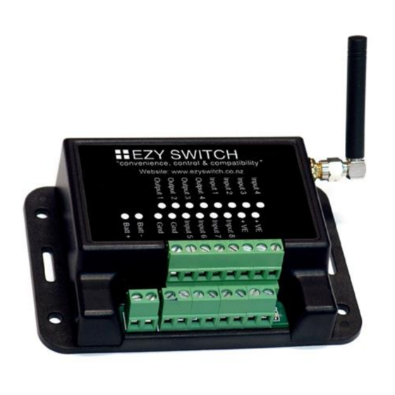 EZY SWITCH SMS-T4 Installation Manual