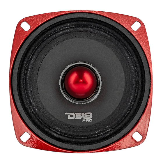 DS18 PRO-X4.4BMSL Owner's Manual