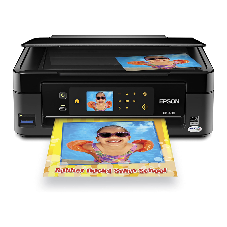 Epson XP-400 Start Here