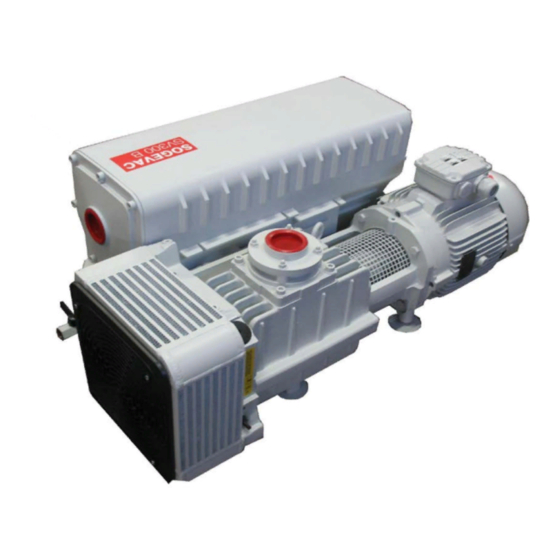 LEYBOLD SOGEVAC SV300 B Vane Vacuum Pump Manuals