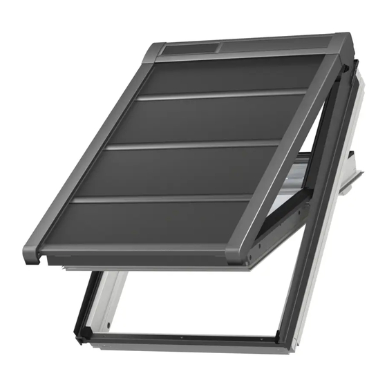 Velux Solar SSS Important Information Manual