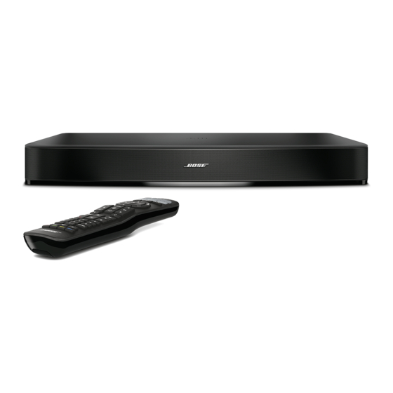 Bose Solo 15 II Series Owner's Manual