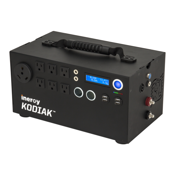 Kodiak Inergy User Manual