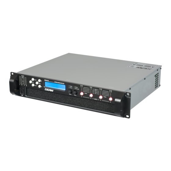 EAW UXA4810 series Installation Instructions Manual